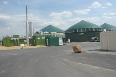 2 Megawatt Biogasanlage