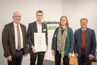 Ehrung der jahrgangsbesten Absolvent/-innen in der Aus- und Fortbildung 2025 am 11.02.2026 in Hannover.