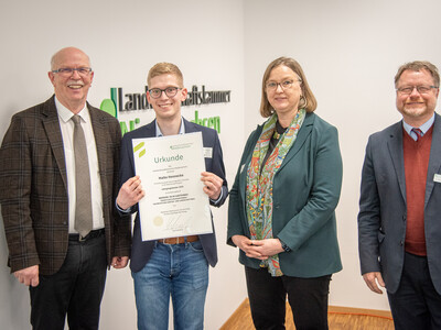 Ehrung der jahrgangsbesten Absolvent/-innen in der Aus- und Fortbildung 2025 am 11.02.2026 in Hannover.