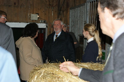 Verleihung des Staatsehrenpreises an Johann Gerdes, Bargstedt