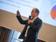 Prof. Dr. Torben Tiedemann (FH Kiel) bei der Abschlussveranstaltung Projekt MoWa (Moornutzung im Wandel) - © Christopher Hanraets Prof. Dr. Torben Tiedemann (FH Kiel) bei der Abschlussveranstaltung Projekt MoWa (Moornutzung im Wandel)