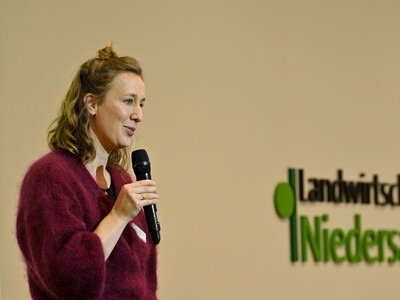 Christine Gehle, Beraterin der LWK-Bezirksstelle Osnabrück, moderierte die Fachtagung in Hannover-Ahlem.