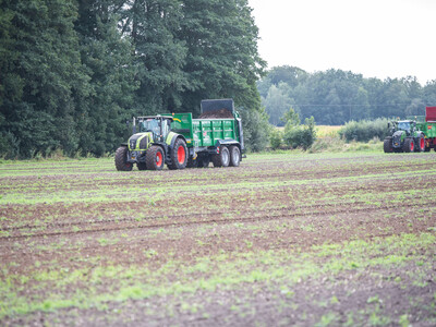 Maschinenvorf&uuml;hrung G&uuml;lletechnik Nortrup 2025