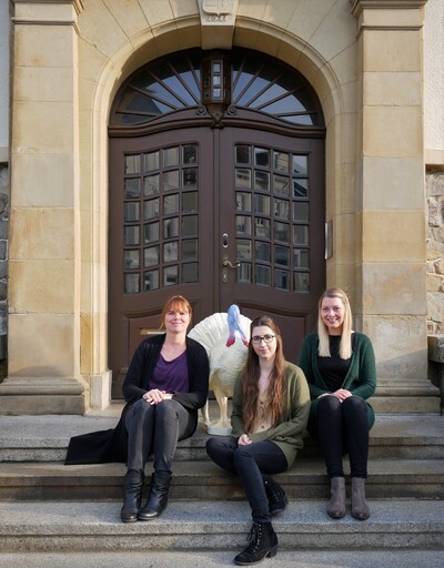 Das LWK-Team der Geschäftsstelle des Tierwohlkompetenzzentrums Geflügel - © Alexandra Koch Das LWK-Team der Geschäftsstelle des Tierwohlkompetenzzentrums Geflügel