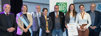 Siegerehrung beim Bundesmelkwettbewerb der DLG 2023 - © DLG e.V. (Deutsche Landwirtschafts-Gesellschaft) Siegerehrung beim Bundesmelkwettbewerb der DLG 2023