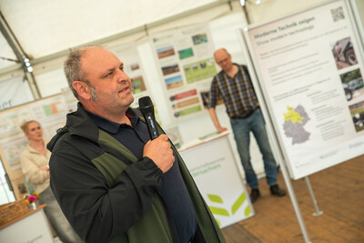 Maschinenvorf&uuml;hrung G&uuml;lletechnik Nortrup 2025