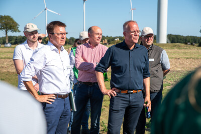 v.l.: Stefan Ortmann, Markus Gerhardy, Matthias Miersch