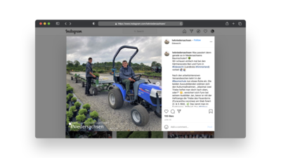 Nachwuchswerbung auf Instagram
