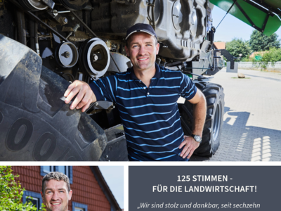 Christian Tönnies - Landwirt - © Henning Stauch / Fotograf bearbeitet von Sabrina Schultze-Clement / LWK Niedersachsen Christian Tönnies - Landwirt