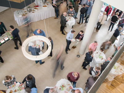 Abschlussveranstaltung für das Projekt 'TerZ - Einsatz torfreduzierter Substrate im Zierpflanzenbau' am 23.03.2023 in Hannover-Ahlem.