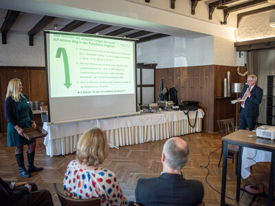 Verabschiedung des Osnabr&uuml;cker Bezirksstellenleiters Ludger Bernhold am 27.02.2026 in Bohmte.