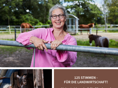 Uta Lehmann-Beimborn - Pensionspferdehalterin - © Henning Stauch / Fotograf bearbeitet von Sabrina Schultze-Clement / LWK Niedersachsen Uta Lehmann-Beimborn - Pensionspferdehalterin