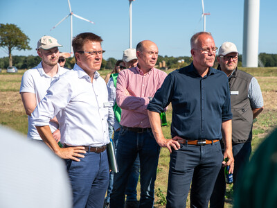 v.l.: Stefan Ortmann, Markus Gerhardy, Matthias Miersch