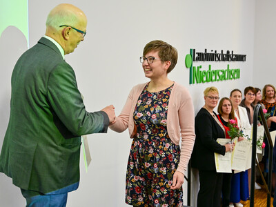 &Uuml;bergabe Meisterbriefe Hauswirtschaft 2025 in Hannover